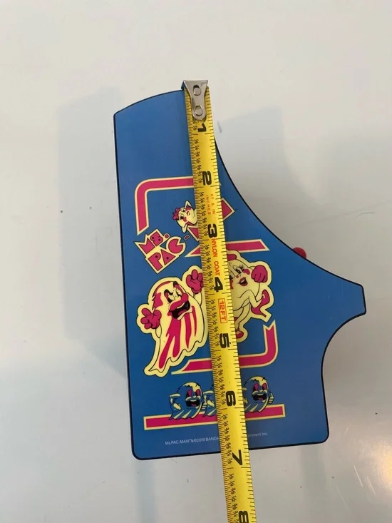 My Arcade Ms Pac-Man Micro Player Mini Arcade Machine Retro Tabletop Game Tested - Picture 4 of 5